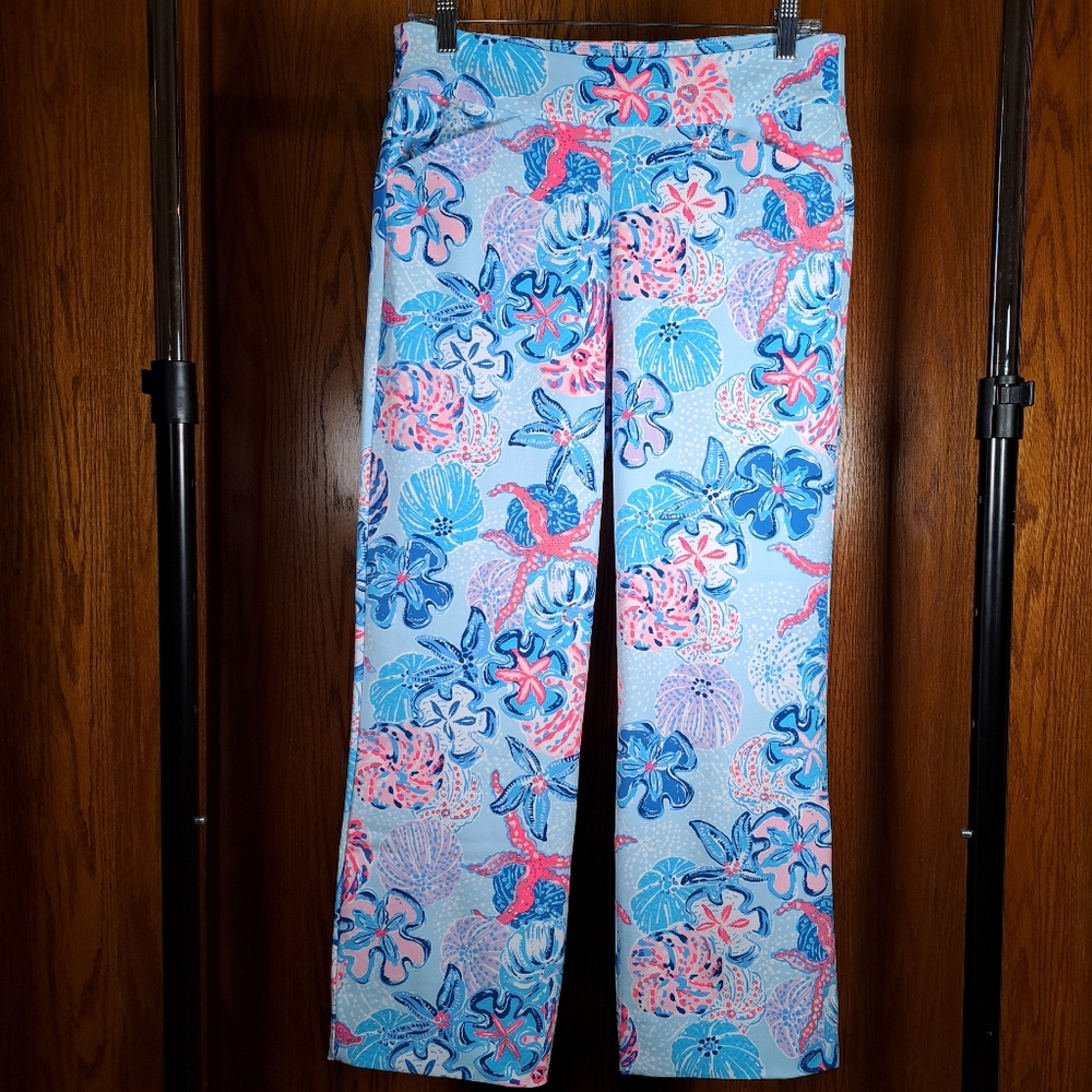 Lilly Pulitzer EUC Alston Crop Pant, Size 6
